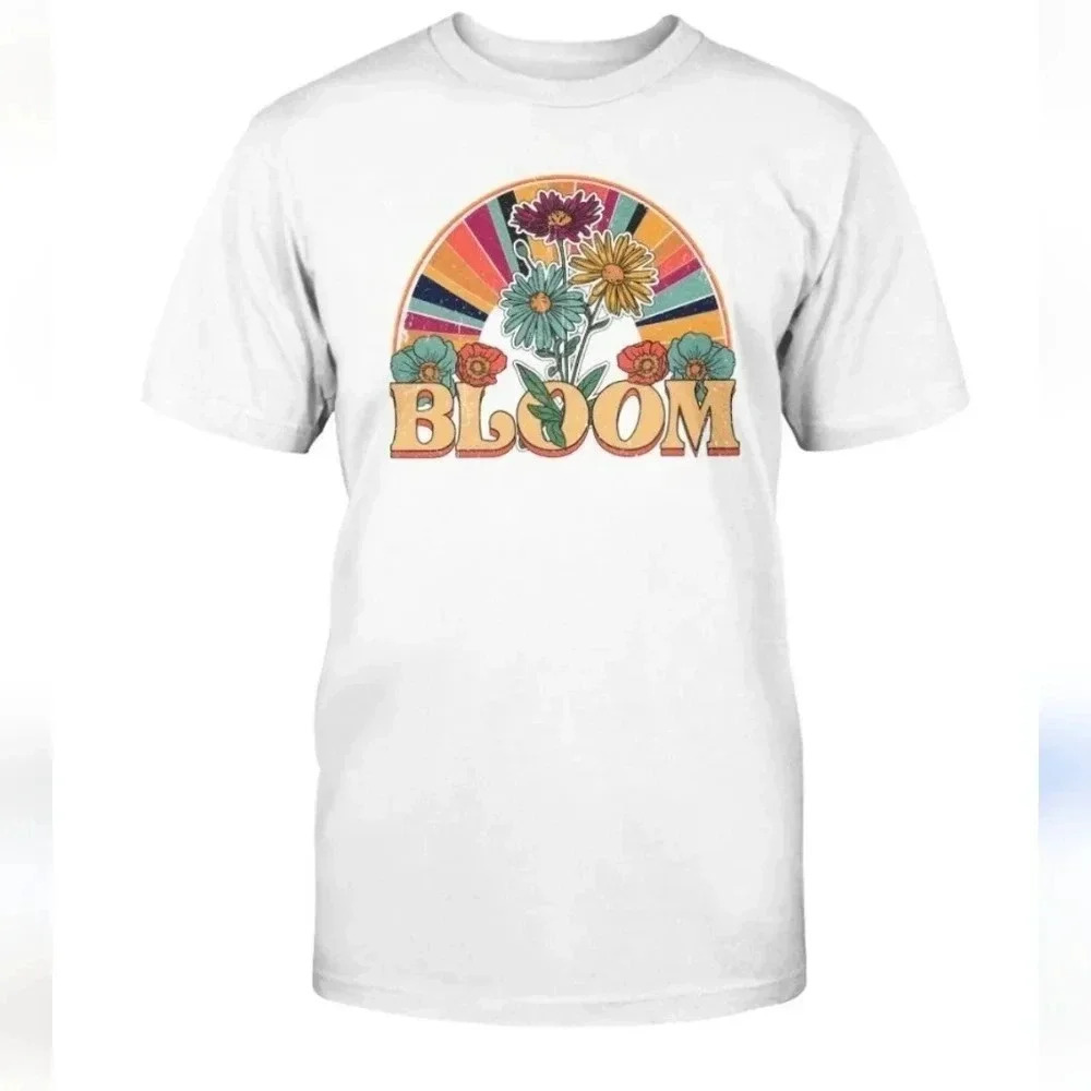 Vintage Bloom Tee Shirt / Multiple Sizes